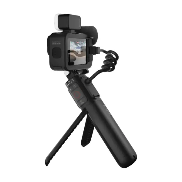 GoPro HERO12 Black Creator Edition with Volta grip and Light Mod
