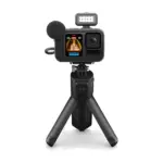 GoPro HERO13 Black Creator Edition mounted on the Volta tripod grip