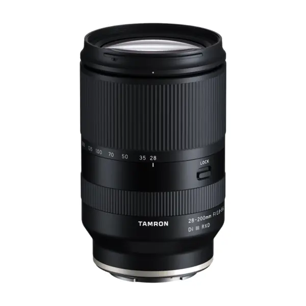 Tamron 28-200mm F/2.8-5.6 Di III RXD lens for Sony E-mount, hero