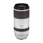 Canon RF 100-500mm f/4.5-7.1 L IS USM lens, angled upright view