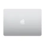 Closed Apple MacBook Air 13-inch M5 in Silver seen from above, Apple logo centred on the lid