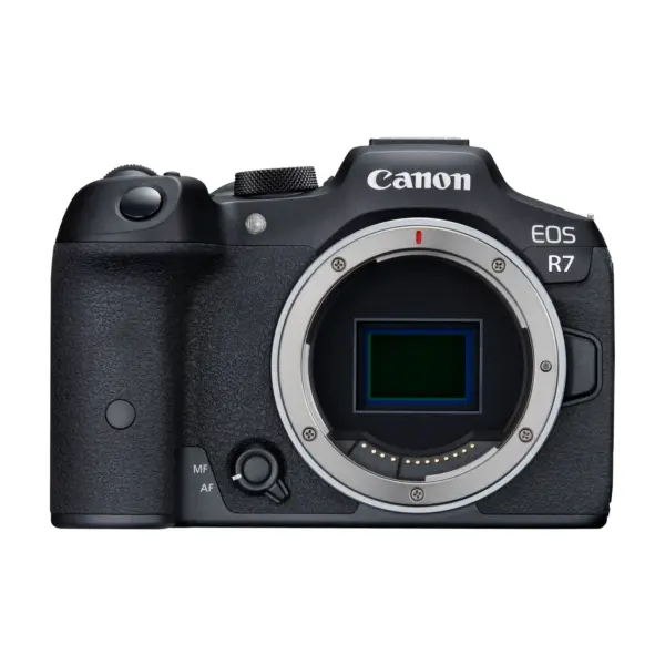 Canon EOS R7 Mirrorless Camera Body - front view