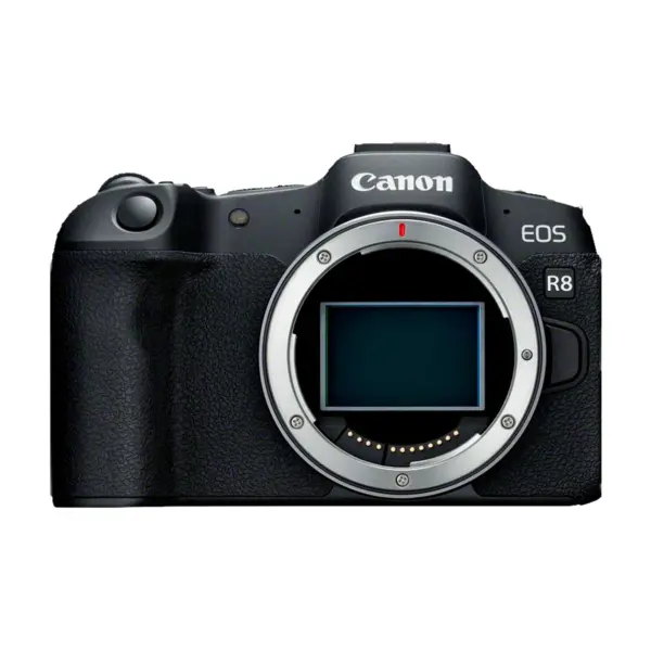Canon EOS R8 Mirrorless Camera Body - front view