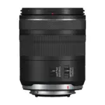 Canon RF 28-70mm F2.8 IS STM lens, side view showing the stabilizer and AF/MF/CONTROL switches