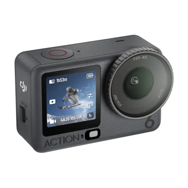 DJI Osmo Action 6 Adventure Combo - front angled view