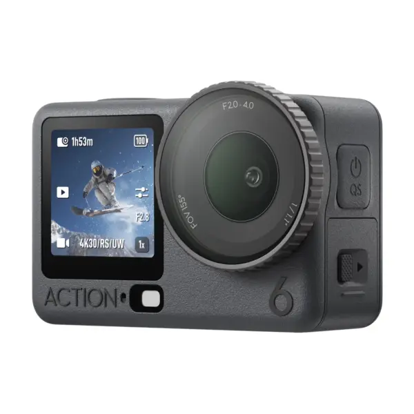 DJI Osmo Action 6 Standard Combo - front angled view
