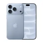 Apple iPhone 18 Pro in Glacier - back and front view