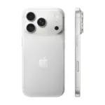 Apple iPhone 18 Pro in Silver - back and side view