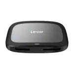 Lexar Professional CFexpress Type A and SD UHS-II card reader, front view.