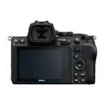 Nikon Z 5 mirrorless camera body, rear view with the monitor and controls