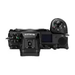Nikon Z7 II mirrorless camera body - top view with mode dial and control panel