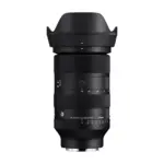 Sigma 28-105mm f/2.8 DG DN Art for Sony E-mount - side view with the lens hood fitted