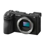 Sony Alpha a6700 camera body - front angled view
