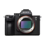 Sony Alpha a7 III camera body - front view