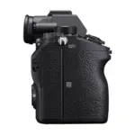 Sony Alpha a7 III camera body - side view, card slot side