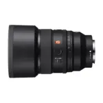 Sony FE 85mm F1.4 GM II lens - side view with hood