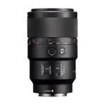 Sony FE 90mm F2.8 Macro G OSS lens - side view showing the switch panel