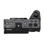 Sony FX3 camera body, top view showing the Cinema Line FX3 marking and REC control
