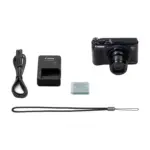 Canon PowerShot SX740 HS Lite Edition compact camera with battery, battery charger, AC cable and wrist strap