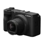 Canon PowerShot V1 compact camera, front three-quarter view