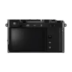 Fujifilm X-E5 mirrorless camera body in Black - rear view showing the touchscreen.
