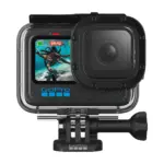 GoPro Protective Housing shown with a HERO camera fitted. Camera not included.