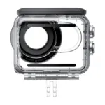 Insta360 GO 3 and GO 3S Dive Case - front view with the housing open.