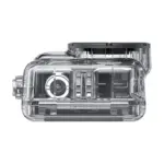 Insta360 GO 3 and GO 3S Dive Case - rear view showing the interior of the housing.