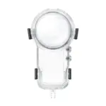 Insta360 X5 Invisible Dive Case - front view showing the dome lens port.