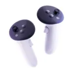 Meta Quest 3 - the two Touch Plus controllers supplied in the box.