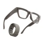 Meta Ray-Ban Display AI glasses in Sand with the Meta Neural Band.