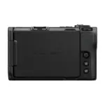 Nikon ZR cinema camera body, rear view with the monitor closed