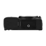 Nikon ZR cinema camera body, bottom view with the tripod socket and battery compartment