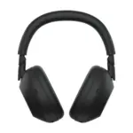 Sony WH-1000XM6 wireless headphones in Black - front view.